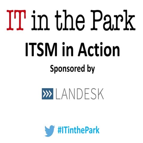 IT In the Park - Edinburgh 2015