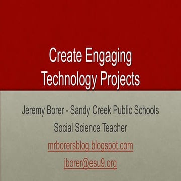 ESU #9 iTi Conference Presentation