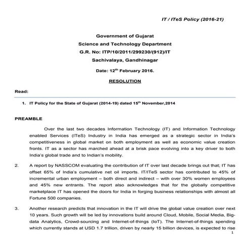 It i te s policy 2016 21 final 12022016