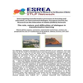 Itlp conference 3rd call for papers