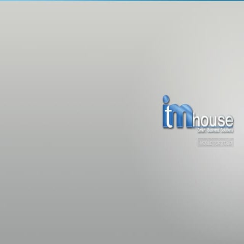 Mobile portfolio - ITM House