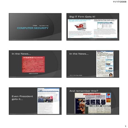 ITMA05 Computer Security