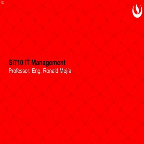 ITIL 4 - Practices | Slides UNIVERSIDAD PERUANA DEA CICENCIAS APLICADAS