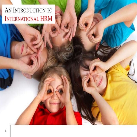 Introduction To International HRM