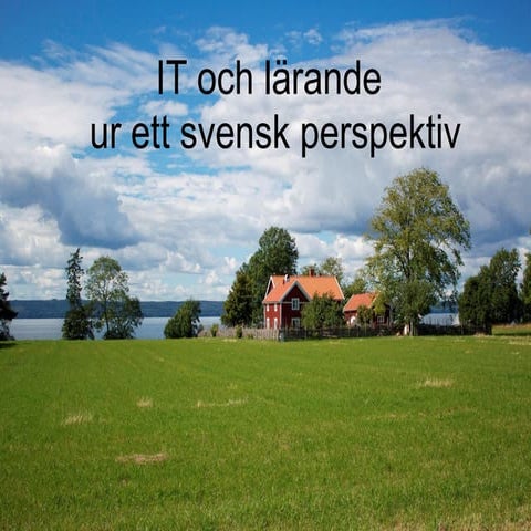 It och lärande i sverige (1)