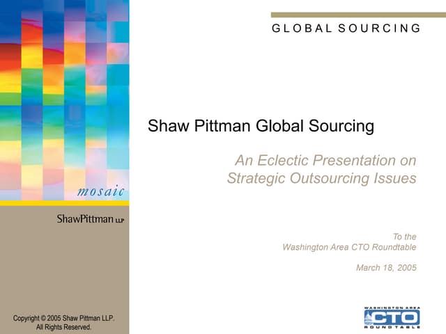 It outsourcing 2005