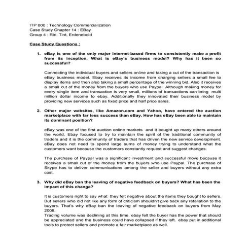 [Case Study] E-Bay