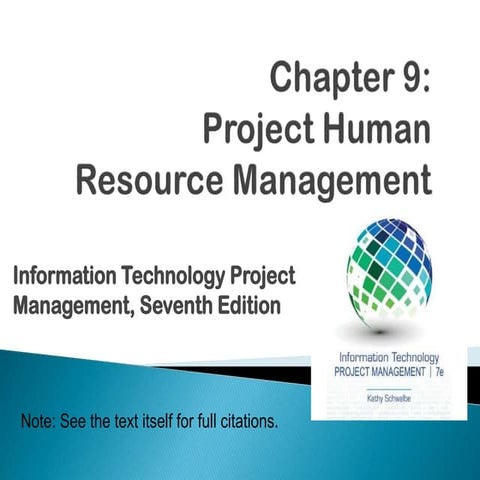 Information Technology Project Management - part 09