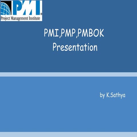 PMP certification