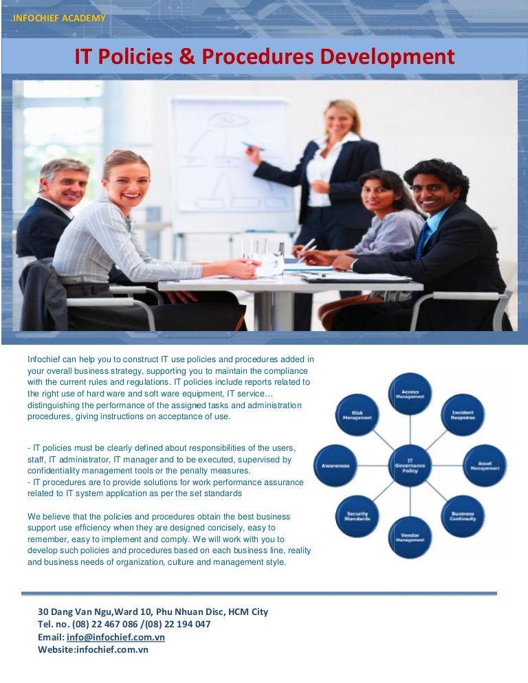 IT Policies & Procedures Development