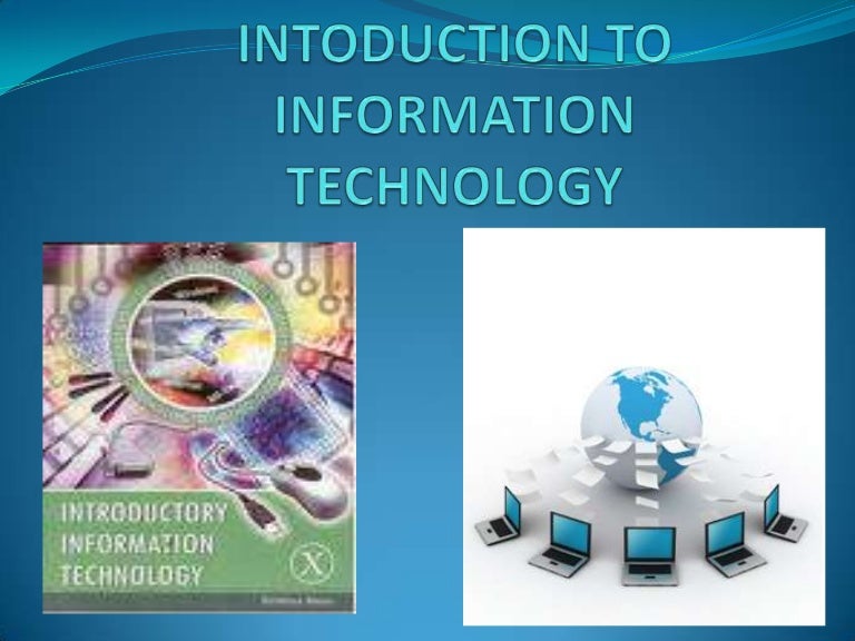 introduction to information technology