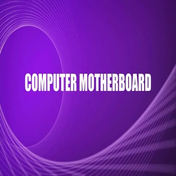Computer Motherboard