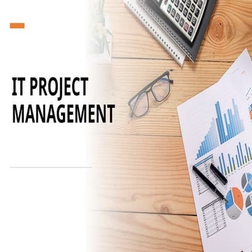 IT Project Management.pptxUnderstand the importance of project schedules and ...