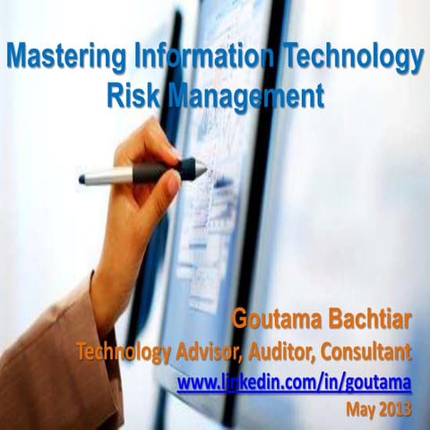 Mastering Information Technology Risk Management
