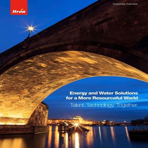 Itron - Gas, Water & Heat Meters - Corporate Brochure