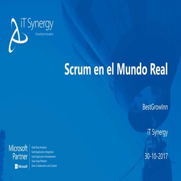 Fundamentos en Scrum