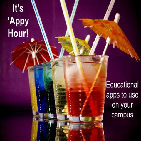 It’s ‘appy hour!