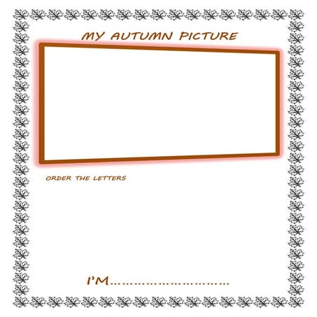 It´s autumn time project