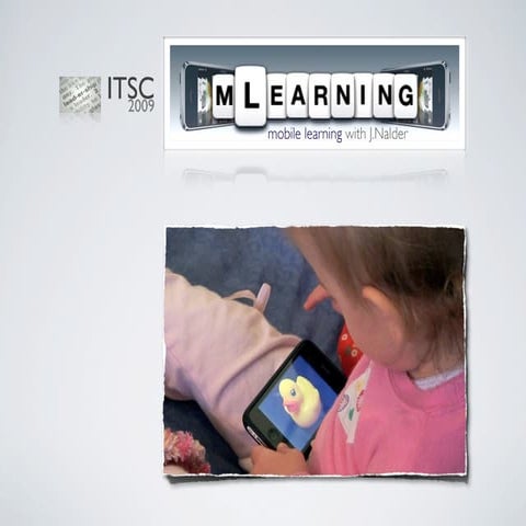 iPod touch for mobile learning