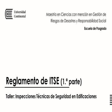 Manual para la ejecución de itse | PDF