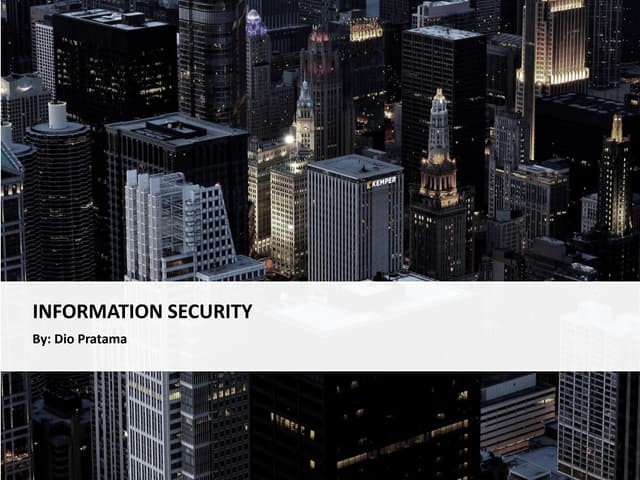 Information Security 