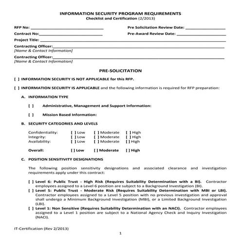 It security cert_508