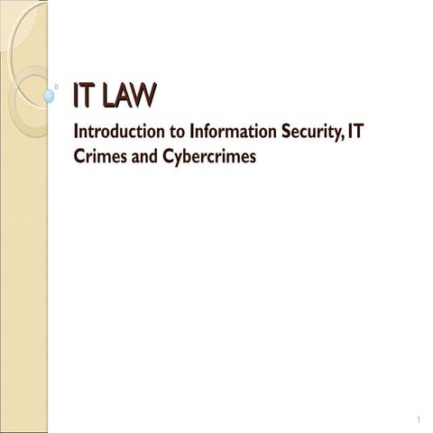 It security & crimes