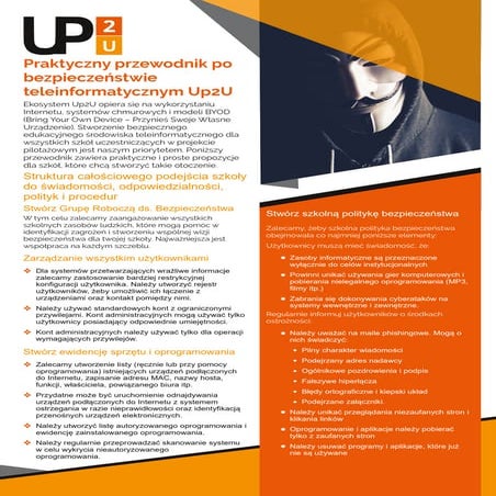 Praktyczny przewodnik po bezpieczeństwie teleinformatycznym Up2U