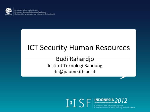 IT Security Human Resources