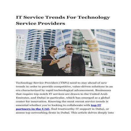 IT Service Trends For Technology Service Providers.pdf
