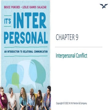 It's Interpersonal Ch. 9