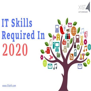 IT skills required in 2020