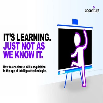 It's learning. Just not as we know it.