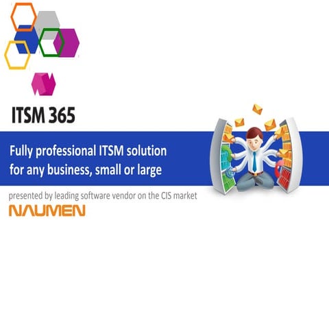 Itsm 365 presentation