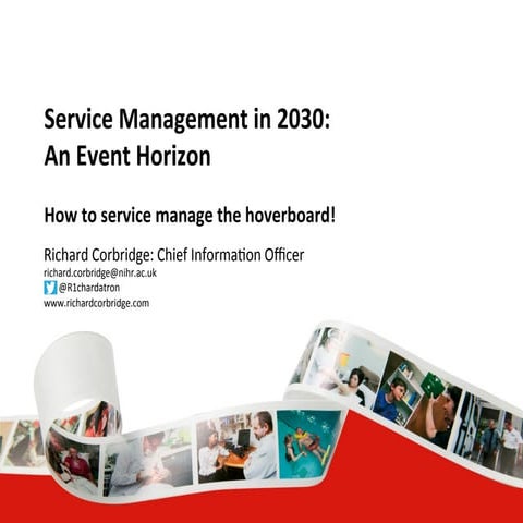 Richard Corbridge itSMF Keynote 