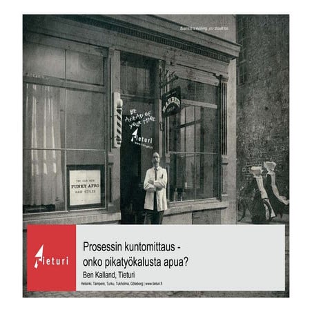 ITIL-prosessien kypsyysmittauksesta