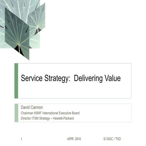 It Smf   Service Strategy   Managed Value[1]