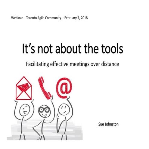 It’s not about the tool   tac webinar