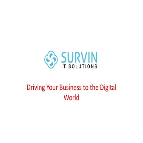 It solution company - Survin IT Solutions