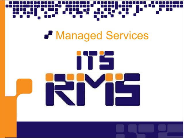 ITS Managed Services Introduction