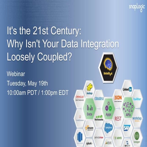 It's the 21st century:  why isn't your data integration loosely coupled?