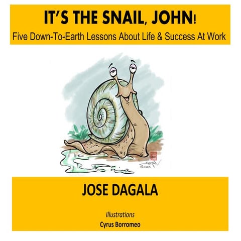 IT'S THE SNAIL, JOHN! 5 Down-To-Earth Lessons About Life & success at work