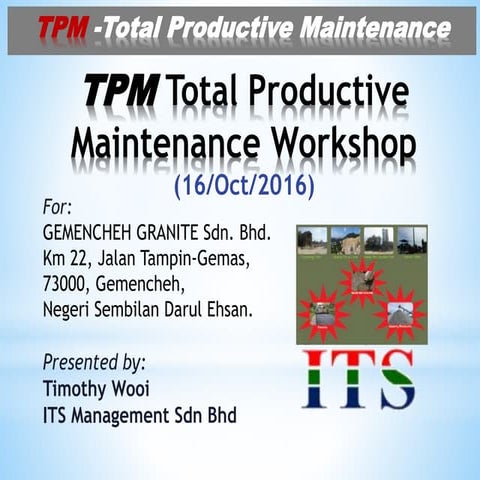 TPM Total Productive Maintenance for Quarry Plant(2) 