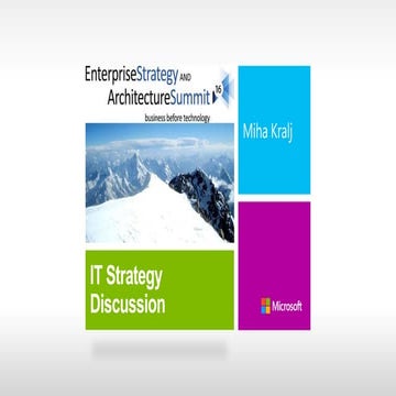 IT strategy discussion