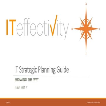 IT Strategic Planning Guide