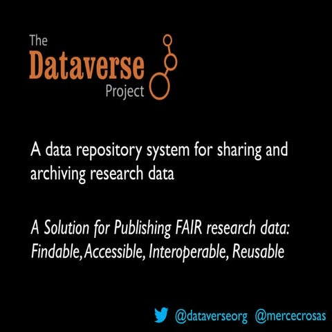 It summit dataverse-bigdata-mercecrosas