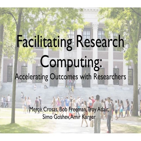 It summit facilitate-researchcomputing-mercecrosas
