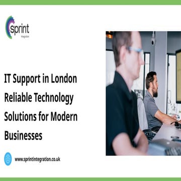 The Role of IT Support in Modern Businesses | PDF