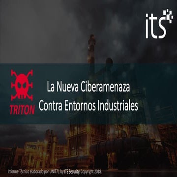 ITS Security - Triton, nuevo malware industrial