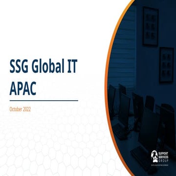 IT SWOT Analysis - Sample - Governance Meeting APAC | PPTX
